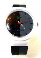 LACOSTE BICOLOR NEGRO - GRIS 